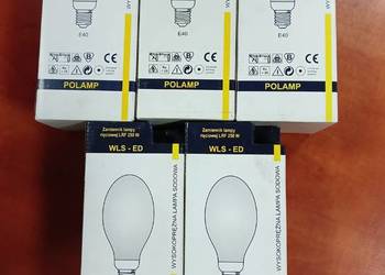 Lampa sodowa wysokoprężna 250W E40 – zamiennik LRF – NOWA (5 szt.)