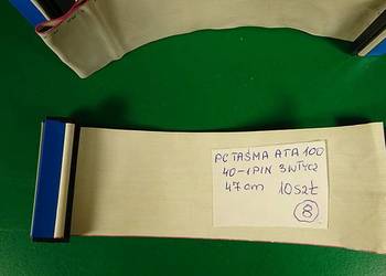 TAŚMA IDE ATA100 3x40pin-1- kabel do HDD; CD; DVD do komputerów PC ATX
