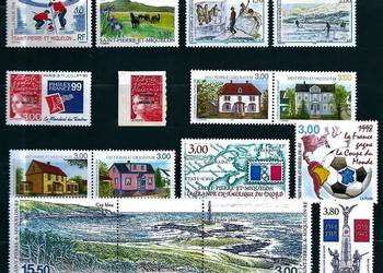 ST.PIERRE & MIQUELON 1998 - 1999 - 2000  MNH**