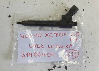 Volvo V70 III XC70 II lift 2.0D D4 WTRYSKIWACZ PALIWA Wtrysk 31405404