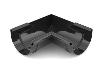 Bryza PVC Narożnik wewnętrzny 125 mm czarny