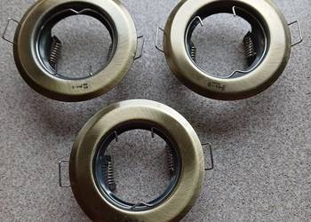 Oprawa NOWA sufitowa halogenowa 3szt Kanlux