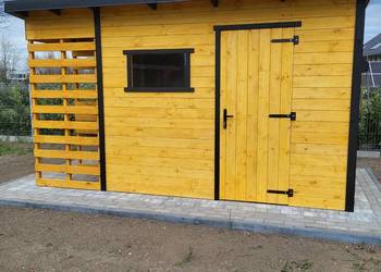 Domek narzędziowy ogrodowy 3x2 z drewutnią montaż gratis cały kraj