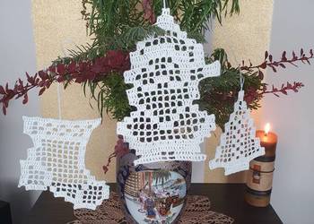 Zestaw zawiszek na choinke