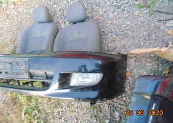 Zderzak przedni przód Honda Accord VI lift czarny 00-02