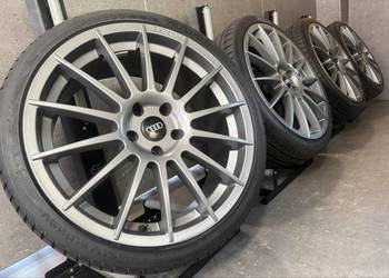 19 cali Audi A4 A5 felgi koła komplet z oponami 5x112 ET35 8.5J