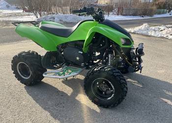 Quad Kawasaki KFX 700 V-Twin, transport!