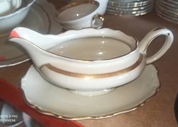 Sosjerka KP Karskrona, Szwecja. złocona, ecru