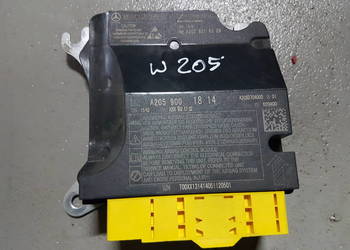 MERCEDES C KLASA W205 SENSOR PODUSZEK MODUL A2059018308 A2059025702
