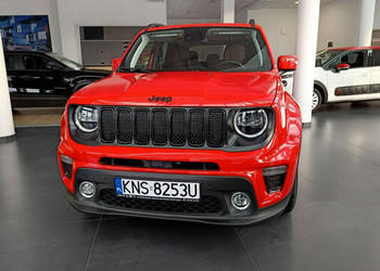 Jeep Renegade 1.3 150KM Automat Limited 4x2, serwis ASO, wyposażenie I (20…