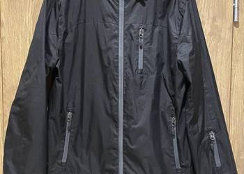 Kurtka przeciwdeszczowa M czarna męska z kapturem The Great Canadian shirt