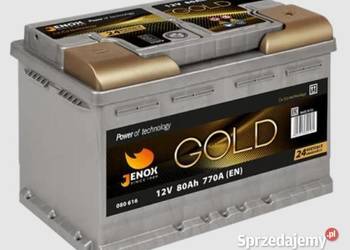 Akumulator 80Ah 770A Jenox Gold (R080616ZA) DARMOWY DOWÓZ
