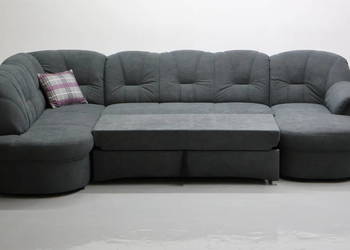 TNI Nowe NIEMIECKIE Wielkie U funkcja spania kanapa rogówka POPIELATA tkani TNI Nowe NIEMIECKIE Wielkie U funkcja spania kanapa rogówka POPIELATA tkani