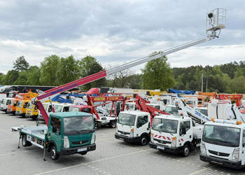 Renault Maxity Podnośnik Koszowy 16.5m Multitel 160 ALU Zwyżka UDT Wumag G…