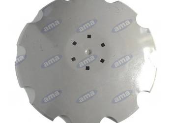 Talerz do agregatu talerzowego, zębaty 620 mm, 6 otworowy, grubość 6 mm DH…