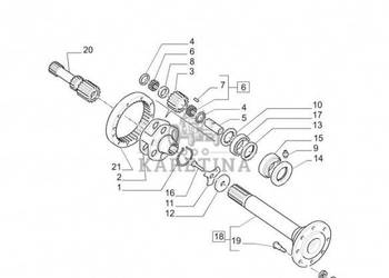New Holland T6010 Element nośny wałka 87573468