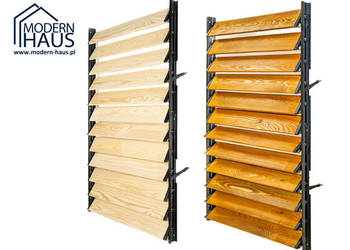 SYSTEM PROWADZĄCY ŻALUZJI TARASOWYCH SHUTTERS Stalowy 109cm