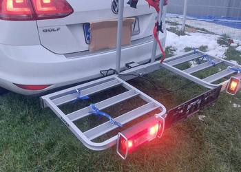 Bagażnik rowerowy na hak eufab Platforma na 3 rowery