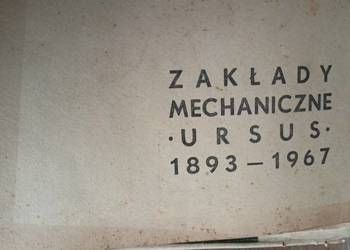 Zakłady mechaniczne ursus kolekcjonerskie książki wysyłka gratis Trójmiasto