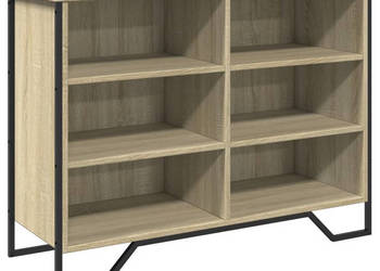 Szafka dąb sonoma 101x355x745 cm materiał drewnopochodny WM-848555