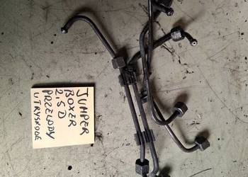 CITROEN JUMPER PEUGEOT BOXER 2,5 D przewody wtryskowe