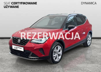Seat Arona VAT 23% FR 1.5TSI 150KM DSG 2024 r., salon PL, I właściciel, gw…