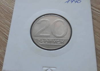 20 złotych-1989 r.i 1990 r.-mennicze-małe