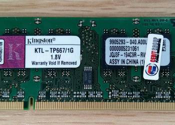 Kingston KTL - TP667/1G 1.8V
ASMH0851106