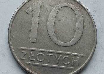 POLSKA-10 ZŁ-1985 r-CuNi-NISKI NAKŁAD