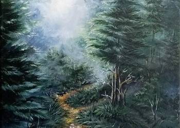 Obraz ręcznie malowany 50/40 cm