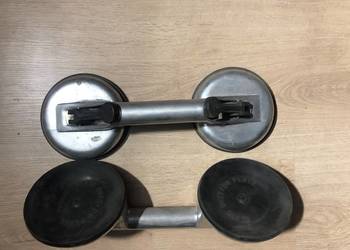 Podwójna przyssawka do szyb aluminiowa