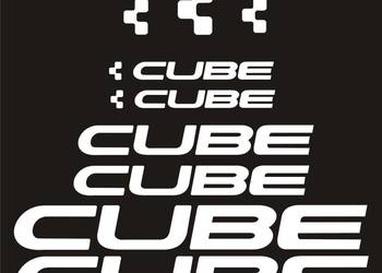 CUBE naklejki na rower gravel, górski, mtb, szosowy, trekkingowy