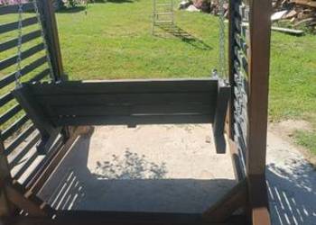 Pergola z huśtawko