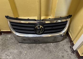 Vw Touran przednia atrapa grill zderzak emblemat lift