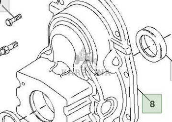 John Deere 8110 8210 8310 8410 Obudowa WOM CZĘŚCI R122905