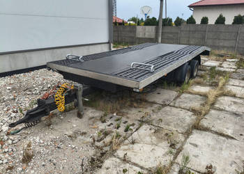 Przyczepa laweta SPIER EG2 do maszyn, minikoparki, ładowność 3920 kg z NAJ…