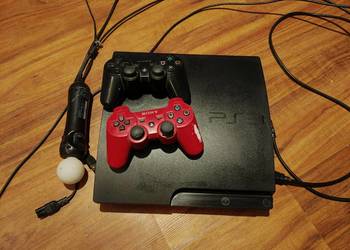 Ps3 z 2padami i zestawem gier
