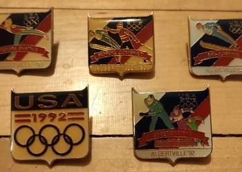 Przypinki Albertville 1992