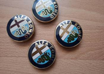 ALFA ROMEO 4 oryginalne dekieleki do felg 50mm