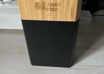 Bambusowy blok stojak na noże Russell Hobbs czarny
