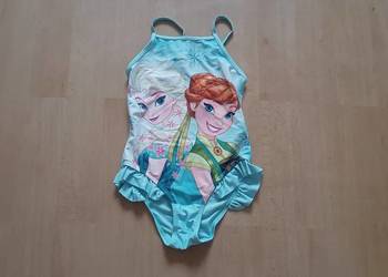 Strój kąpielowy jednoczęściowy dla dziewczynki Elsa i Anna rozm.  122/128