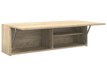 Wisząca szafka łazienkowa dąb sonoma 100x25x30 cm WM-860096