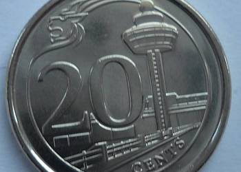 SINGAPUR-20 CENTS-2013 r