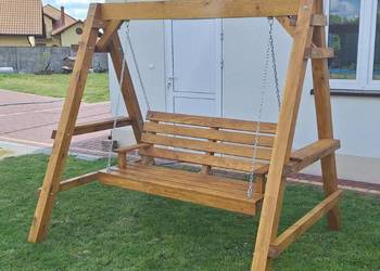 Huśtawka Ogrodowa Drewniana 3 Osobowa Producent PROMOCJA!!!