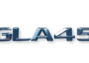 MERCEDES GLA AMG 45 Emblemat klapy tyl GLA 45 ORYGINAL