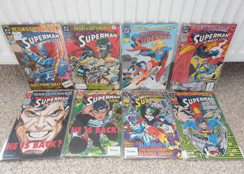 Superman - 8 komiksów, miniseria - Rządy Supermanów - 1996 r