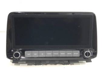 RADIO WYŚWIETLACZ HYUNDAI KONA 96560-J9701 ODTWARZACZ MULTIMEDIA, STER