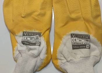 Rękawice robocze powlekane lateksem Verken Yellow-Stone r. 10