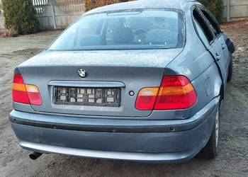 BMW E46 GRUZ NA ZIMĘ PO DACHU