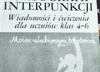 Nauka ortografii i interpunkcji Wójcik Bródno anttkwariaty